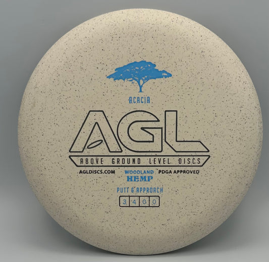 AGL Discs - Woodland Hemp Acacia (AGL Bar Stamp)