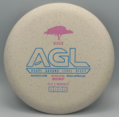 AGL Discs - Woodland Hemp Acacia (AGL Bar Stamp)