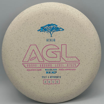 AGL Discs - Woodland Hemp Acacia (AGL Bar Stamp)