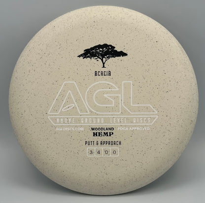 AGL Discs - Woodland Hemp Acacia (AGL Bar Stamp)