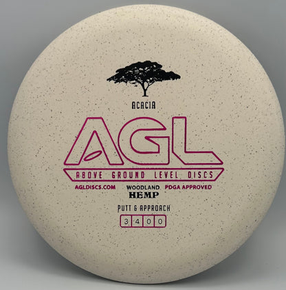 AGL Discs - Woodland Hemp Acacia (AGL Bar Stamp)