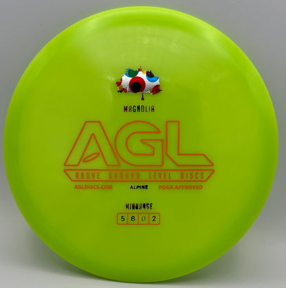 AGL Discs - Slimy Green Alpine Magnolia (AGL Bar Stamp)