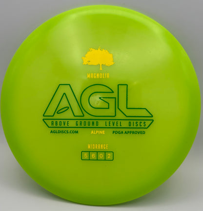 AGL Discs - Slimy Green Alpine Magnolia (AGL Bar Stamp)