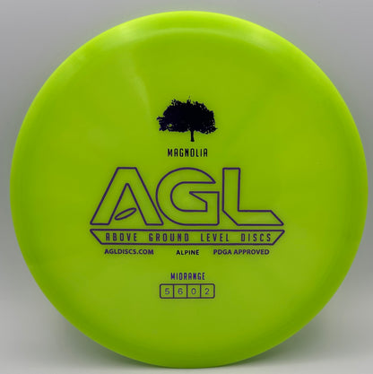 AGL Discs - Slimy Green Alpine Magnolia (AGL Bar Stamp)