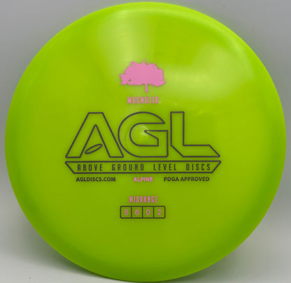 AGL Discs - Slimy Green Alpine Magnolia (AGL Bar Stamp)