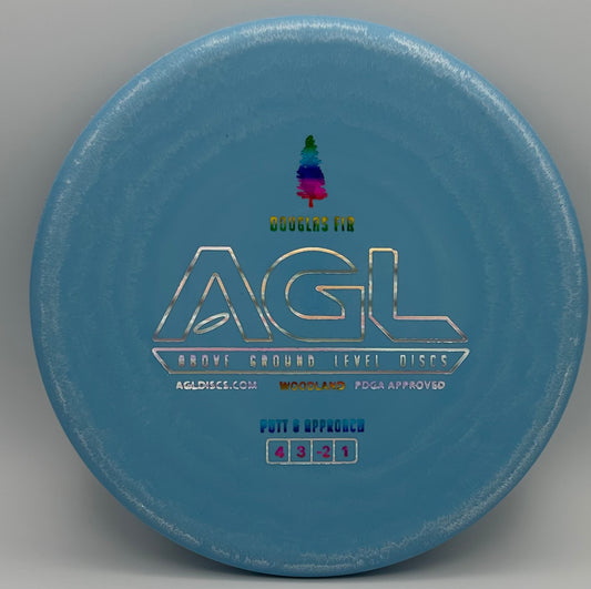 AGL Discs - Lakeside Blue Woodland Douglas fir (AGL Bar Stamp)