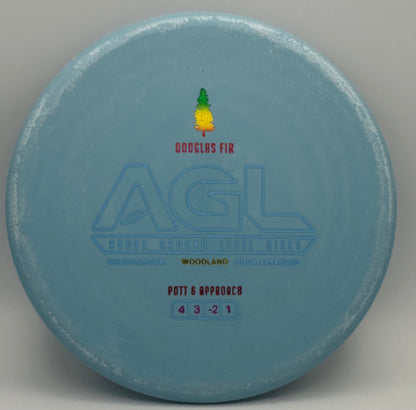 AGL Discs - Lakeside Blue Woodland Douglas fir (AGL Bar Stamp)