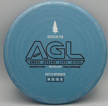 AGL Discs - Lakeside Blue Woodland Douglas fir (AGL Bar Stamp)