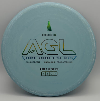 AGL Discs - Lakeside Blue Woodland Douglas fir (AGL Bar Stamp)