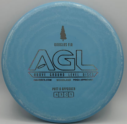 AGL Discs - Lakeside Blue Woodland Douglas fir (AGL Bar Stamp)