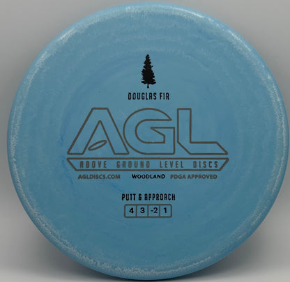 AGL Discs - Lakeside Blue Woodland Douglas fir (AGL Bar Stamp)