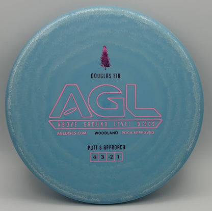 AGL Discs - Lakeside Blue Woodland Douglas fir (AGL Bar Stamp)