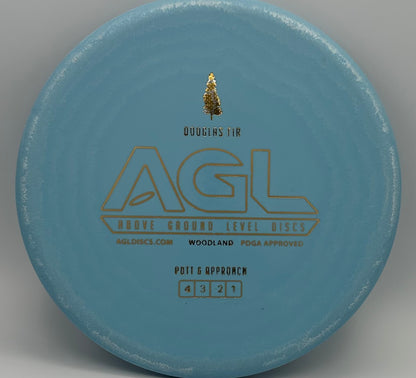 AGL Discs - Lakeside Blue Woodland Douglas fir (AGL Bar Stamp)