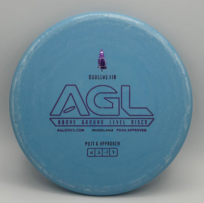 AGL Discs - Lakeside Blue Woodland Douglas fir (AGL Bar Stamp)