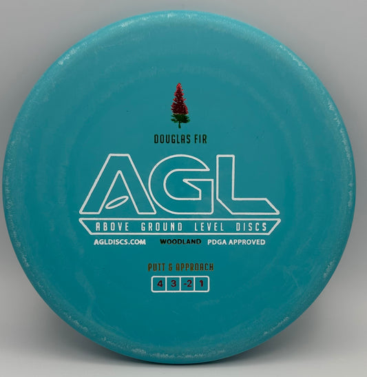 AGL Discs - Bahama Blue Woodland Douglas Fir (AGL Bar Stamp)