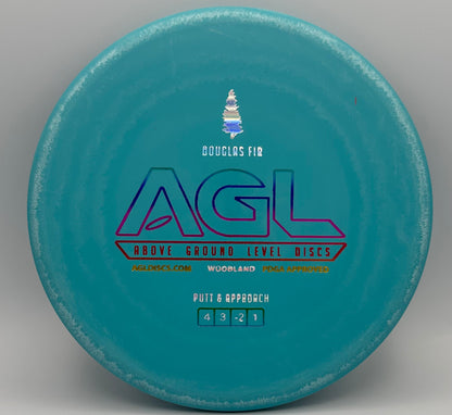 AGL Discs - Bahama Blue Woodland Douglas Fir (AGL Bar Stamp)