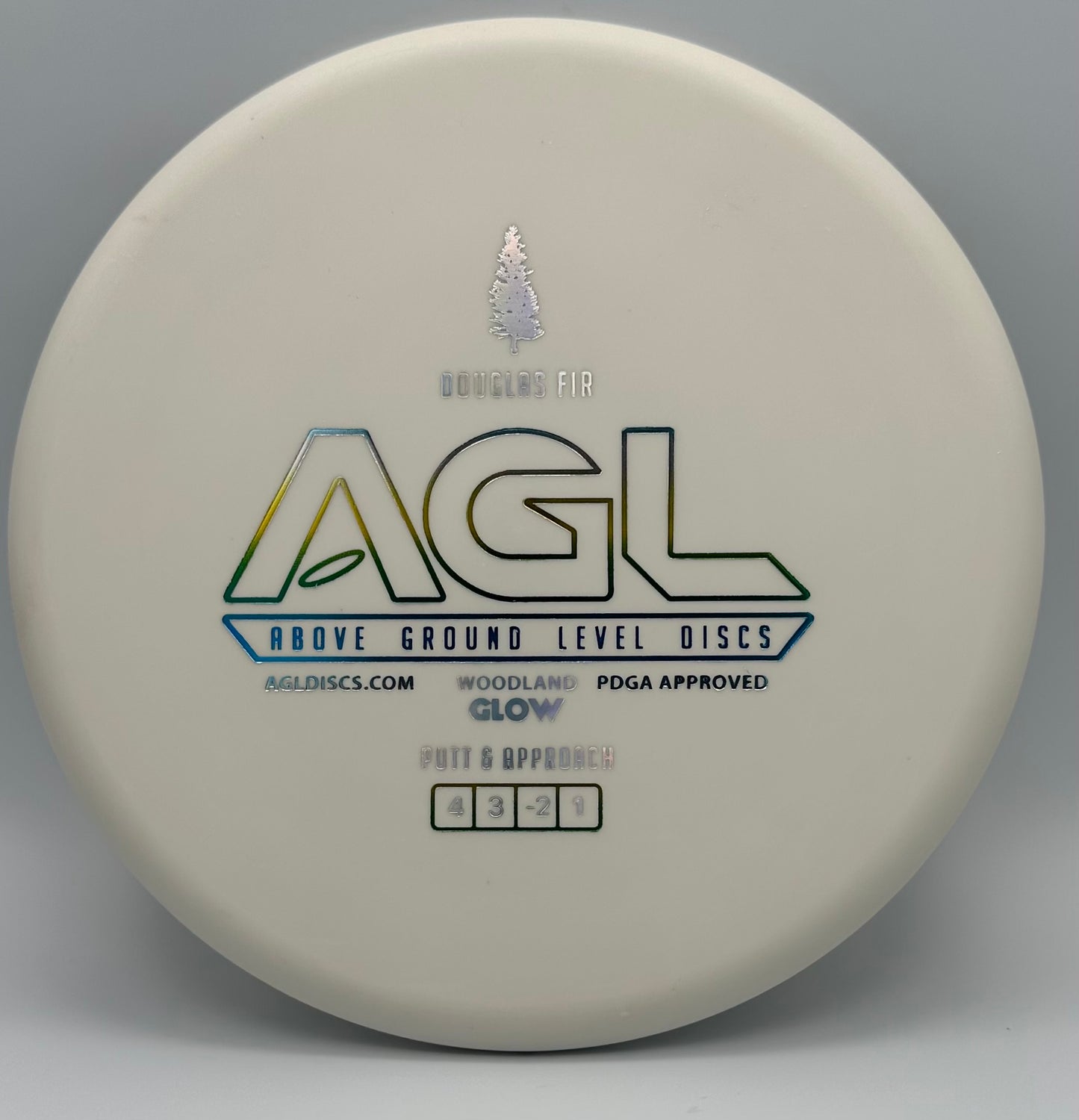 AGL Discs -  GLOW Woodland Douglas Fir (AGL Bar Stamp)