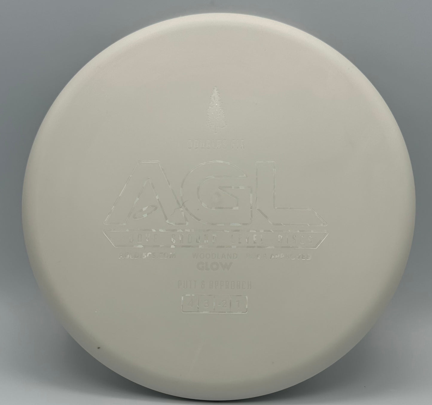 AGL Discs -  GLOW Woodland Douglas Fir (AGL Bar Stamp)