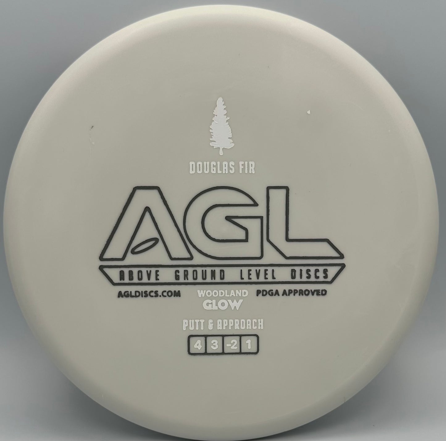 AGL Discs -  GLOW Woodland Douglas Fir (AGL Bar Stamp)