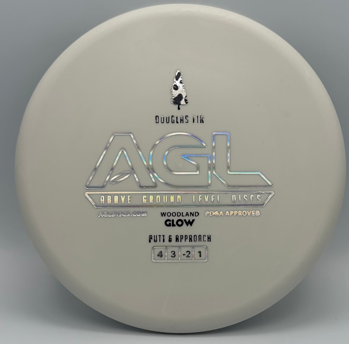 AGL Discs -  GLOW Woodland Douglas Fir (AGL Bar Stamp)