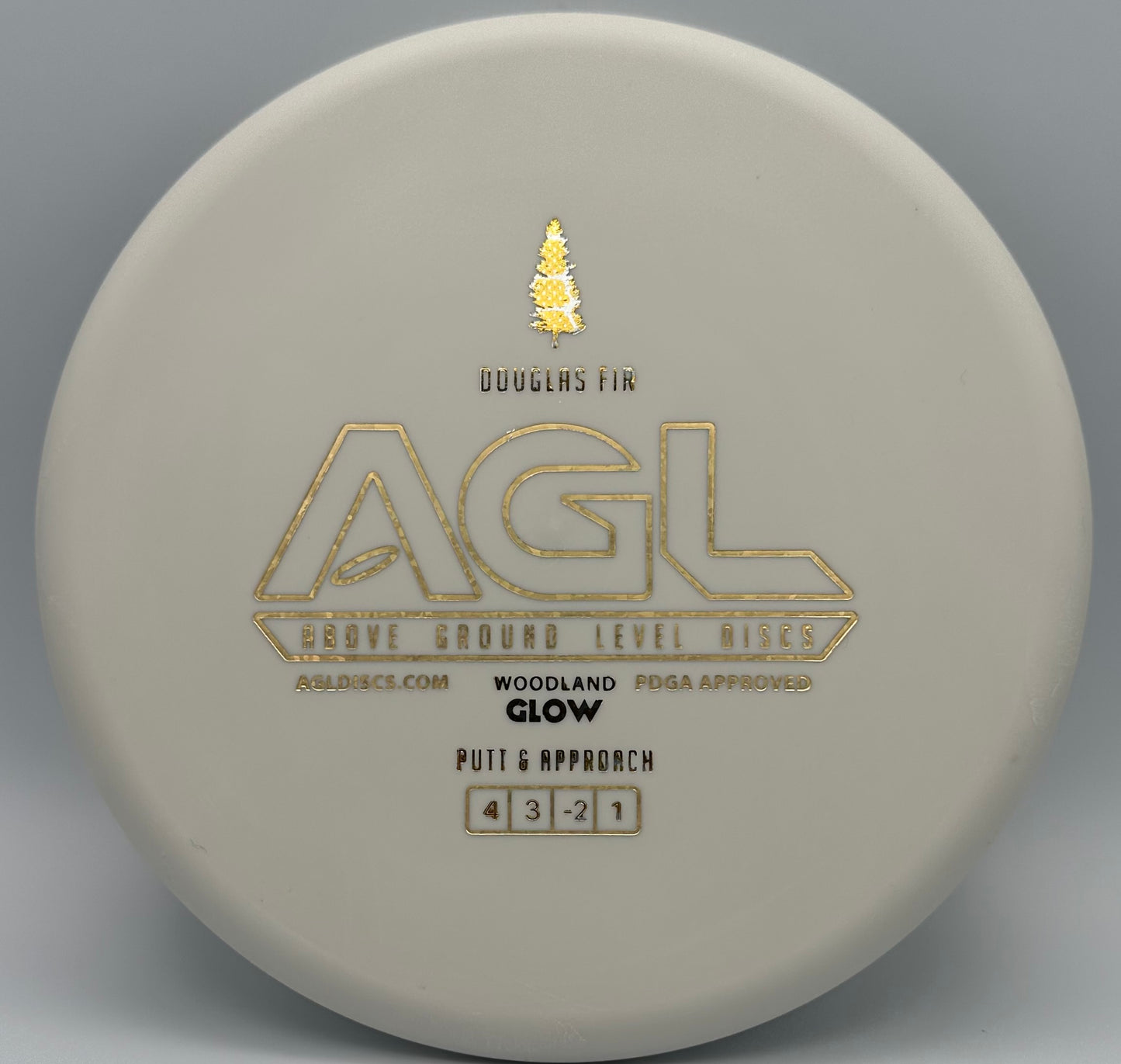 AGL Discs -  GLOW Woodland Douglas Fir (AGL Bar Stamp)