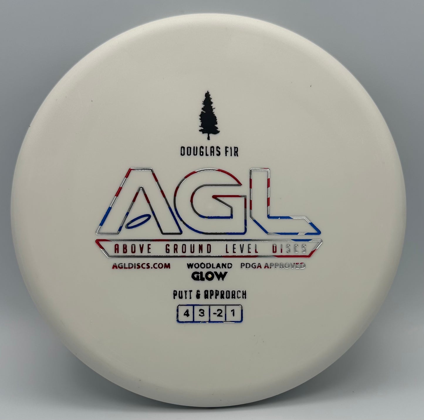 AGL Discs -  GLOW Woodland Douglas Fir (AGL Bar Stamp)