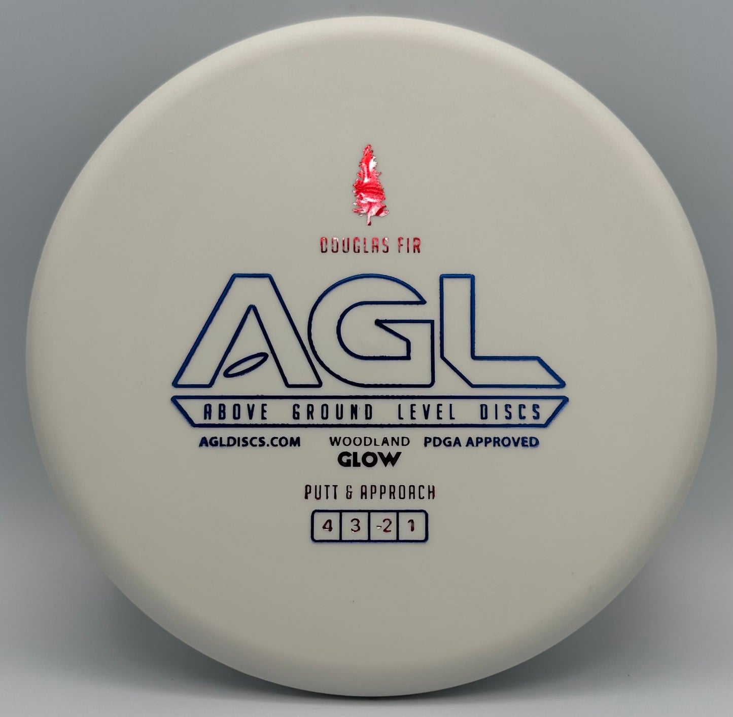 AGL Discs -  GLOW Woodland Douglas Fir (AGL Bar Stamp)