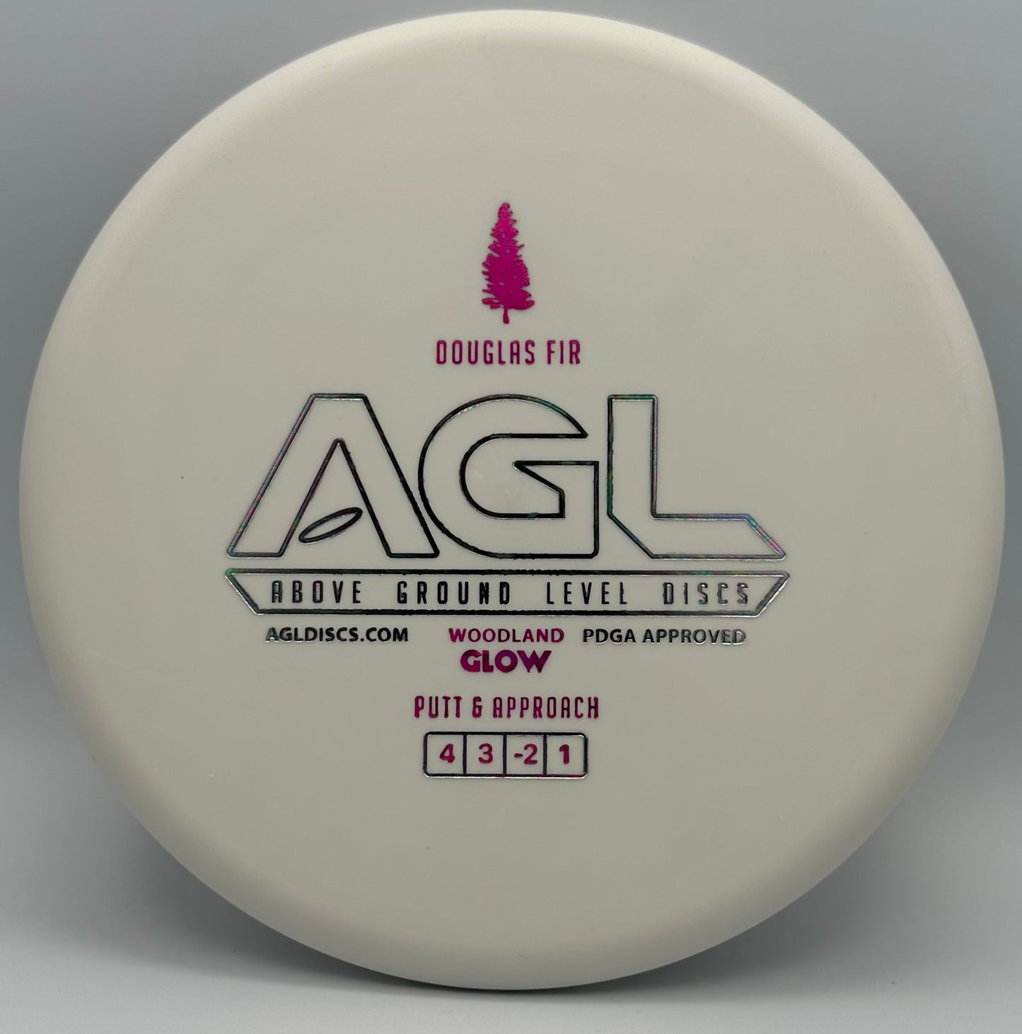 AGL Discs -  GLOW Woodland Douglas Fir (AGL Bar Stamp)