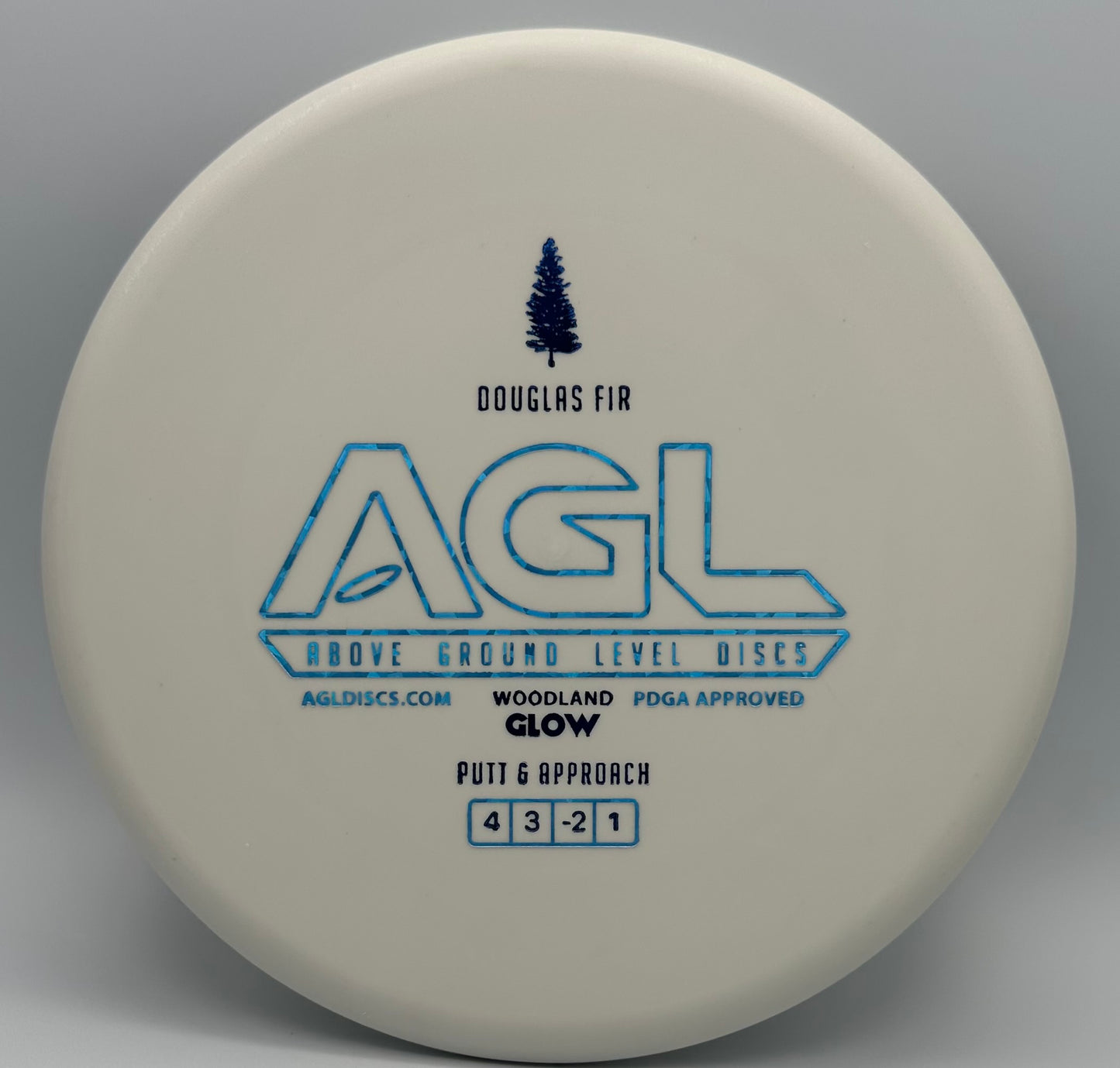 AGL Discs -  GLOW Woodland Douglas Fir (AGL Bar Stamp)