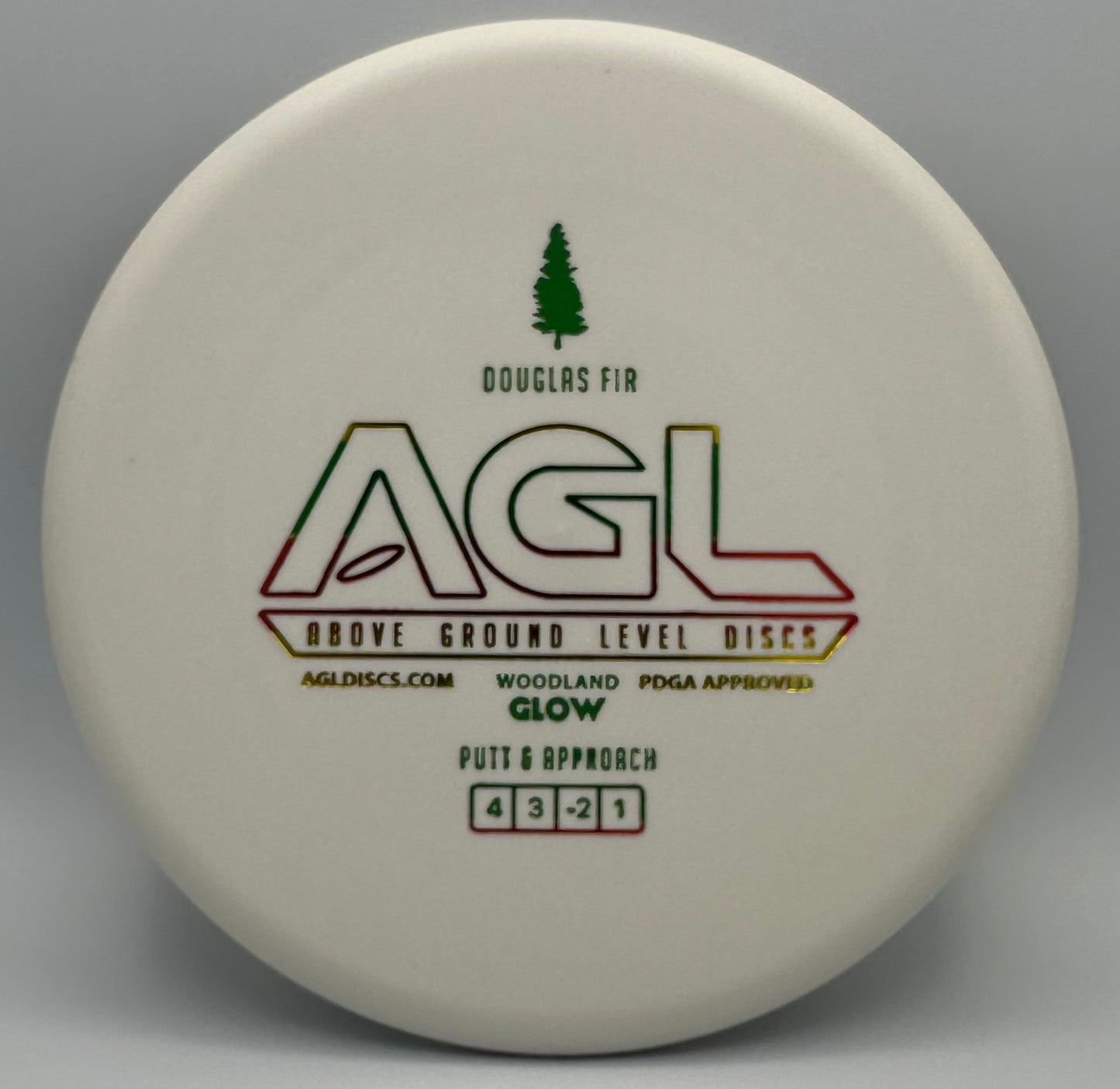 AGL Discs -  GLOW Woodland Douglas Fir (AGL Bar Stamp)