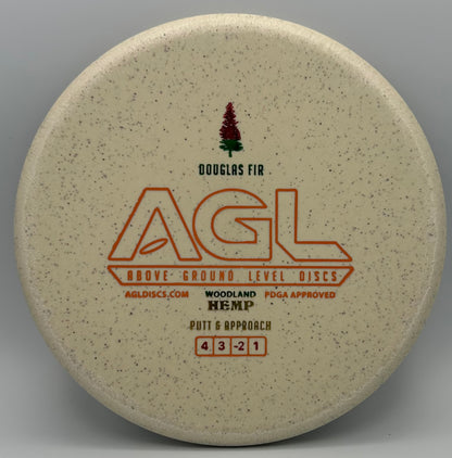 AGL Discs -  Cookies and Cream Woodland Hemp Douglas Fir (AGL Bar Stamp)