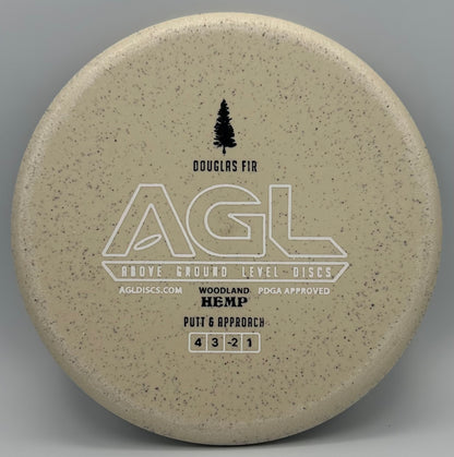 AGL Discs -  Cookies and Cream Woodland Hemp Douglas Fir (AGL Bar Stamp)