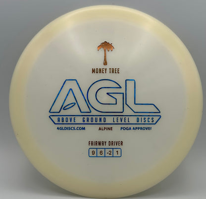 AGL Discs - White Out Alpine Money Trees (AGL Bar Stamp)