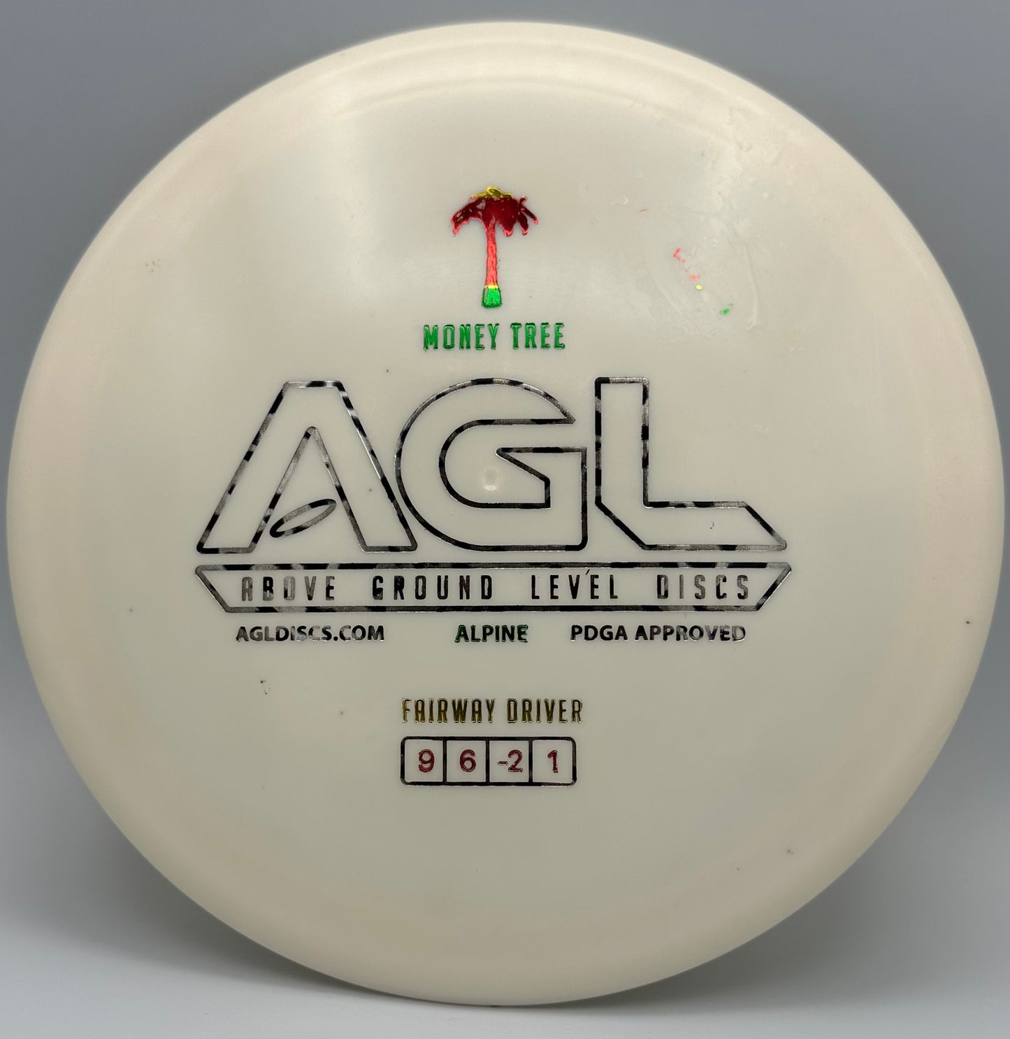 AGL Discs - White Out Alpine Money Trees (AGL Bar Stamp)