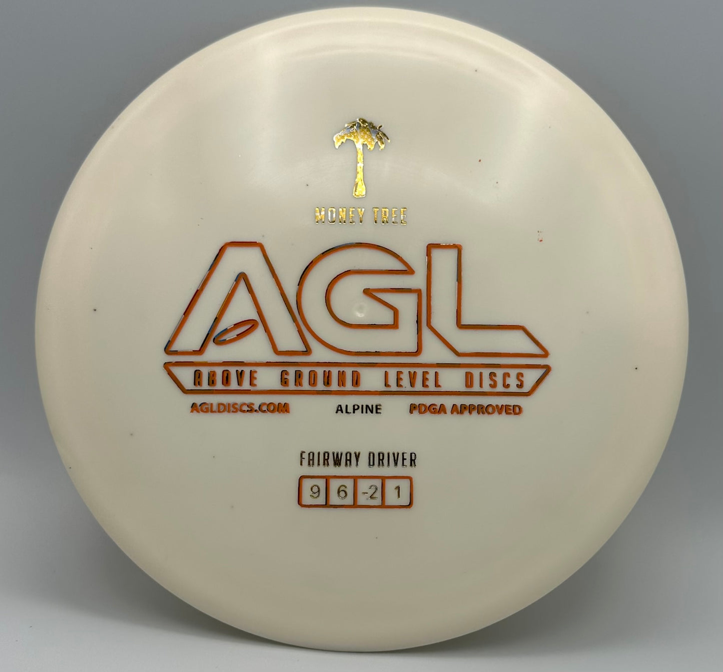 AGL Discs - White Out Alpine Money Trees (AGL Bar Stamp)