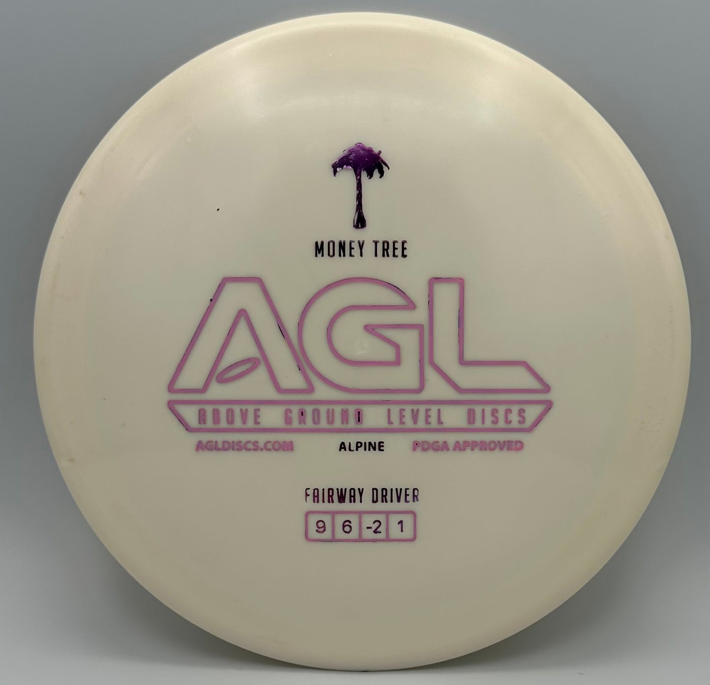 AGL Discs - White Out Alpine Money Trees (AGL Bar Stamp)