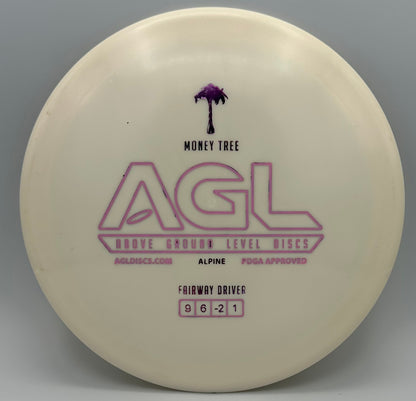 AGL Discs - White Out Alpine Money Trees (AGL Bar Stamp)