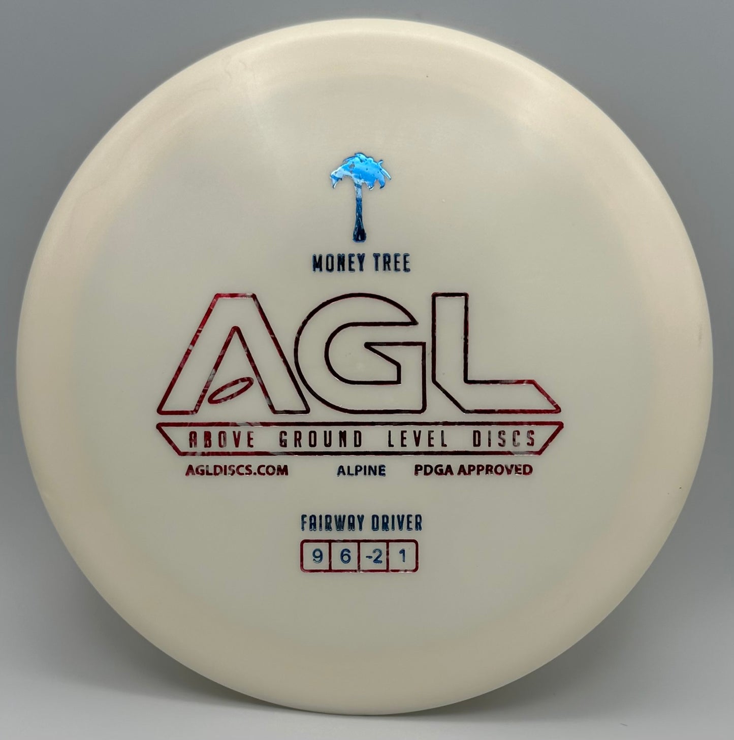 AGL Discs - White Out Alpine Money Trees (AGL Bar Stamp)