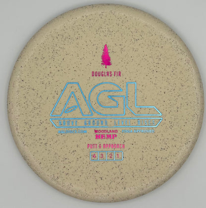 AGL Discs -  Cookies and Cream Woodland Hemp Douglas Fir (AGL Bar Stamp)