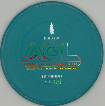 AGL Discs - Bahama Blue Woodland Douglas Fir (AGL Bar Stamp)