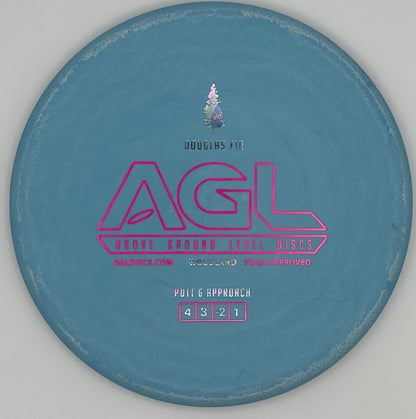 AGL Discs - Lakeside Blue Woodland Douglas fir (AGL Bar Stamp)