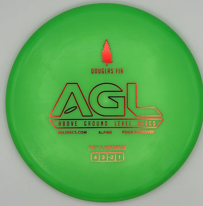 AGL Discs - Putting Green Alpine Douglas Fir (AGL Bar Stamp)