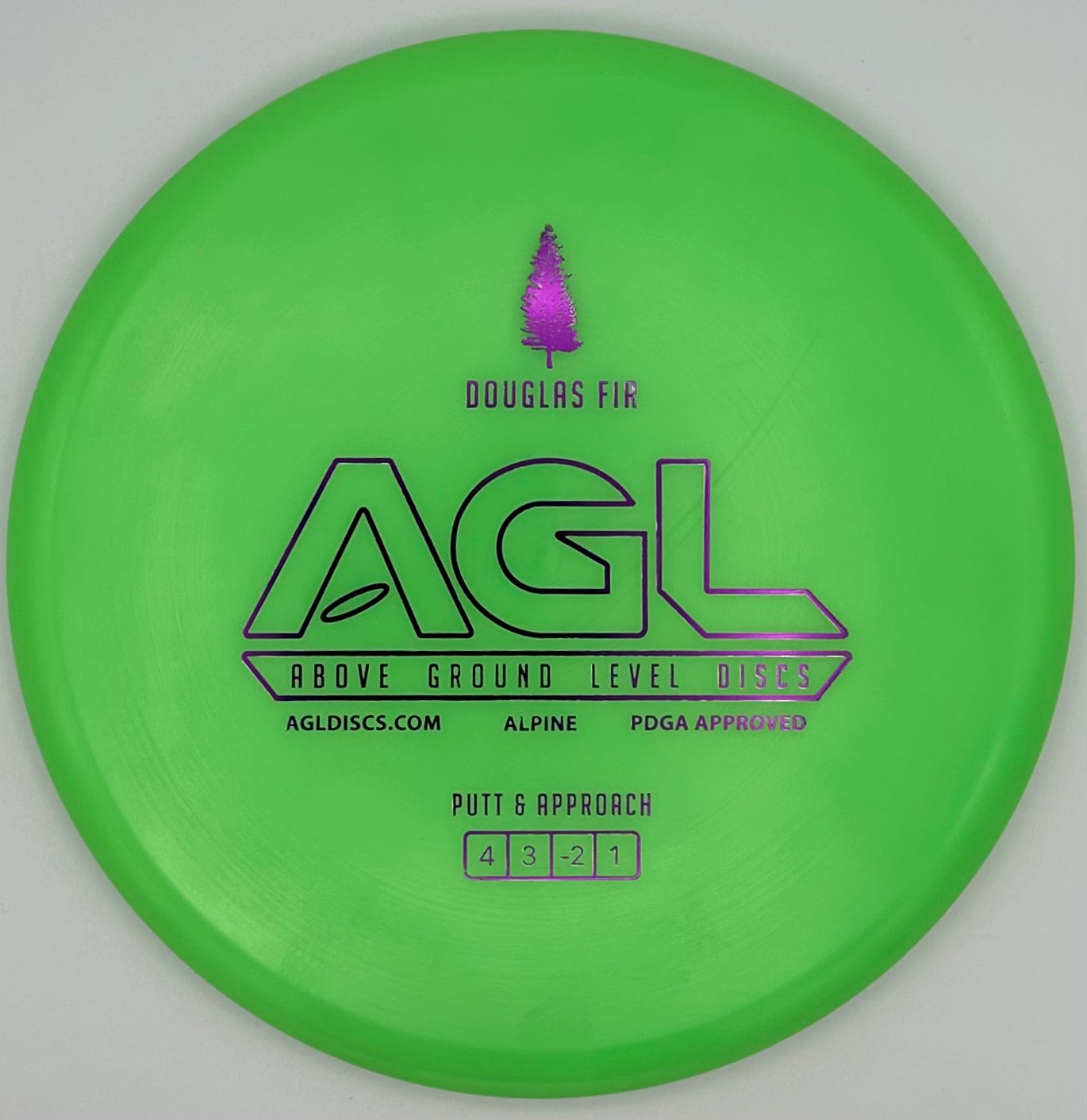 AGL Discs - Putting Green Alpine Douglas Fir (AGL Bar Stamp)