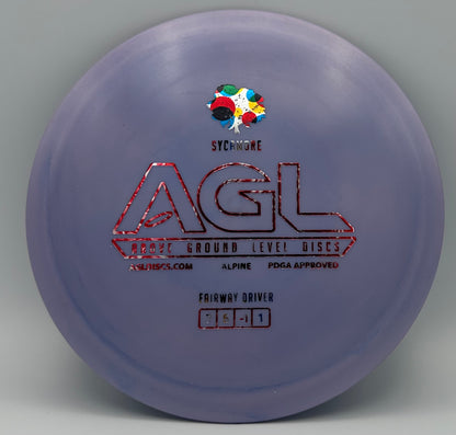 AGL Discs - Blurple Alpine Sycamore (AGL Bar Stamp)