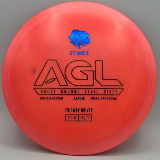 AGL Discs - Rose Alpine Sycamore (AGL Bar Stamp)