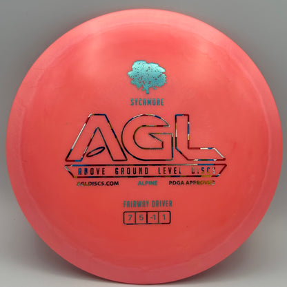 AGL Discs - Rose Alpine Sycamore (AGL Bar Stamp)