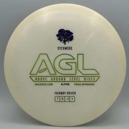 AGL Discs - Daisy White Alpine Sycamore (AGL Bar Stamp)