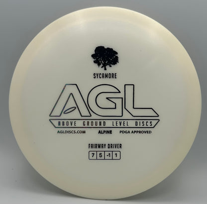 AGL Discs - Daisy White Alpine Sycamore (AGL Bar Stamp)