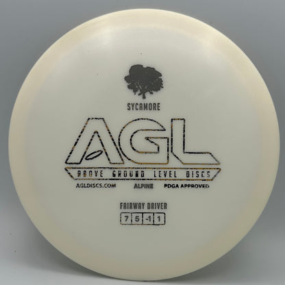 AGL Discs - Daisy White Alpine Sycamore (AGL Bar Stamp)