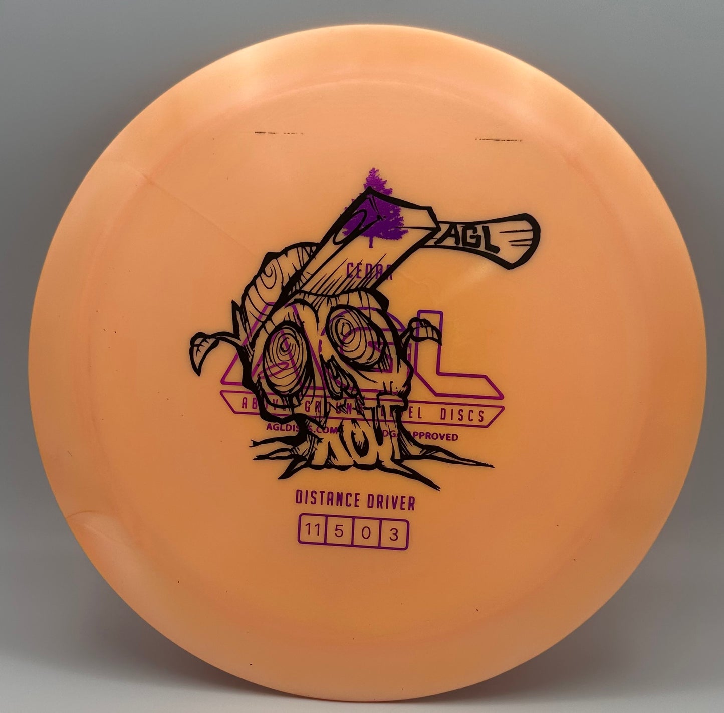 AGL Discs - Alpine Cedar (X-Out Stamp)